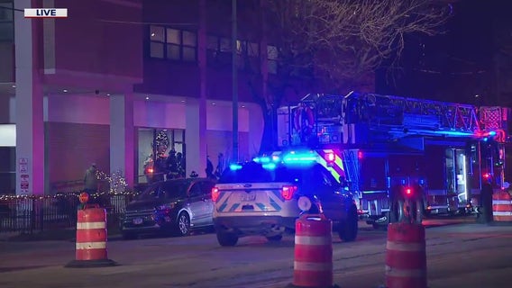 Fire reported at high-rise apartment building in Woodlawn
