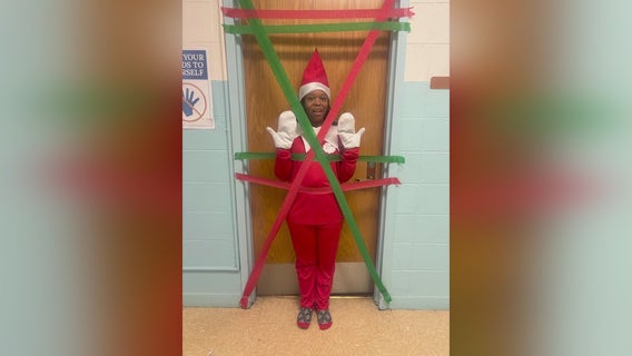 South Side principal brings 'Elf on the Shelf' to life