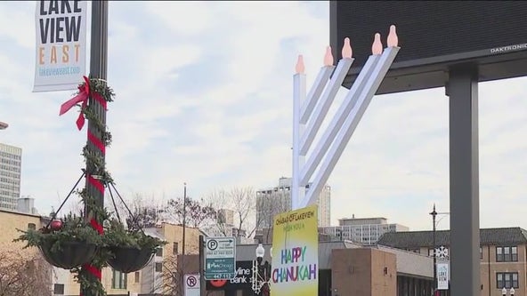 Menorah damaged in Lakeview just before the start of Hanukkah