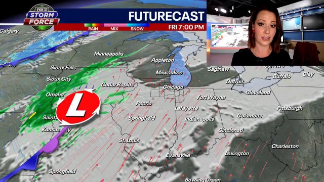 Chicago weather: Mild conditions give way to weekend chill with possible rain-snow mix