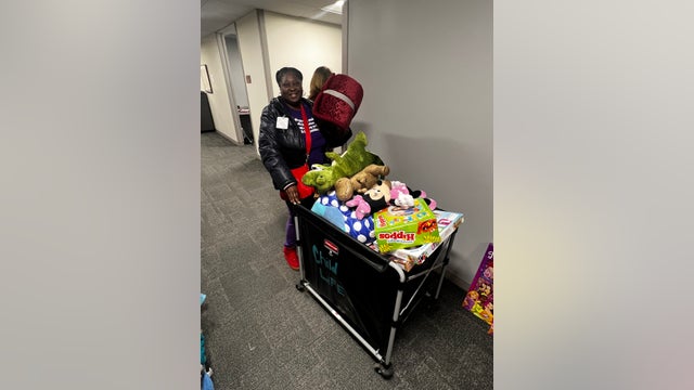 Advocate Children's Hospital in Oak Lawn becomes a winter wonderland