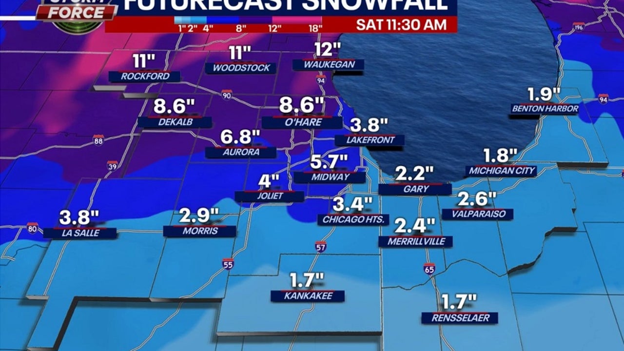 Chicago braces for more snow then bitter cold - Vimarsana News