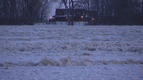 Chicago-area ice jam causing flood concerns along Kankakee River