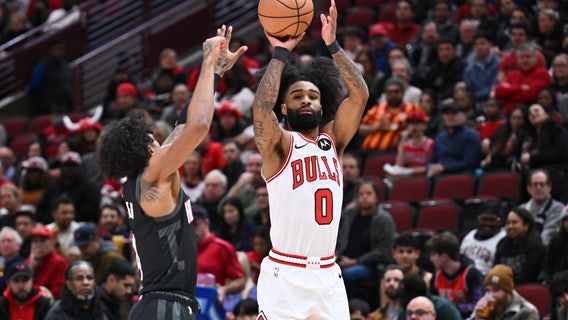 Coby White scores 24 points and Chicago Bulls top Raptors in overtime, 125-115