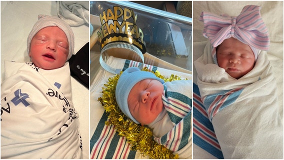 First babies of 2024 born at Chicago-area hospitals