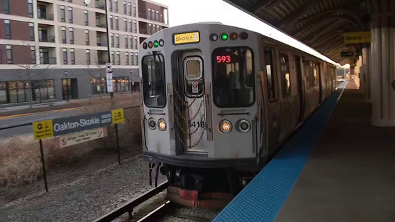 CTA Yellow Line service temporarily suspended due to fallen tree branch