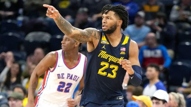 David Joplin makes 6 3-pointers as No. 14 Marquette beats DePaul 86-73