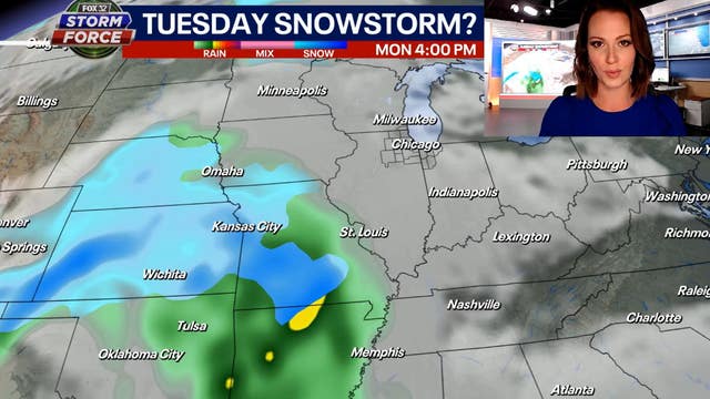 Winter is making a comeback! We have several snow chances in the next 7 days