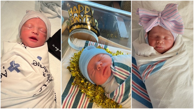 First babies of 2024 born at Chicago-area hospitals