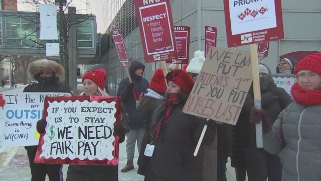 Nurses at University of Chicago Medicine demand staffing, safety improvements