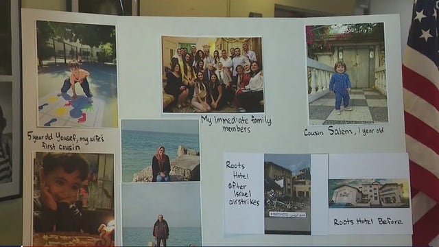 Chicago-area activists call for humanitarian aid for loved ones in Gaza