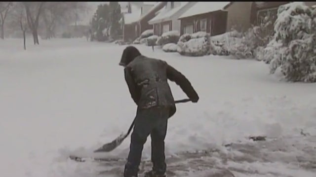 Health alert: Experts urge caution for heart risks during heavy snow removal