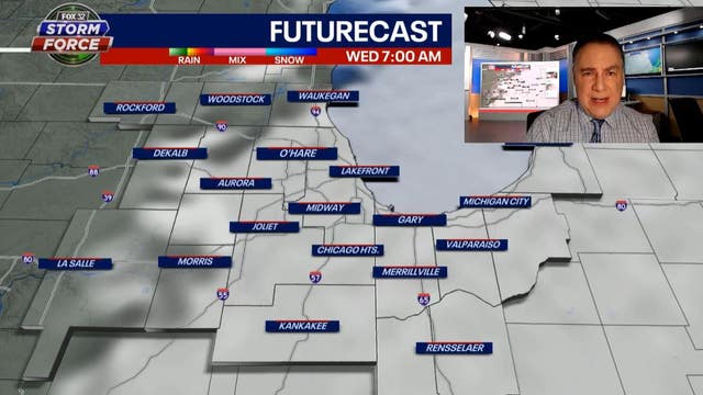 Chicago weather: Showers expected Tuesday followed by a big warmup