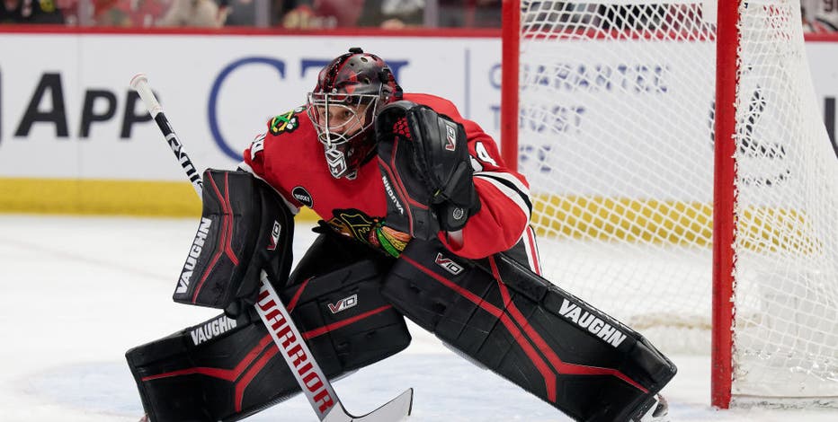 Chicago Blackhawks announce third contract extension in 3 weeks, extending goalie Petr Mrázek