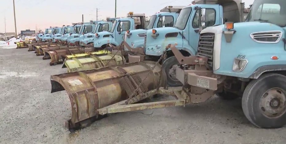 Chicago's fleet of snowplows is ready to clear a path for you