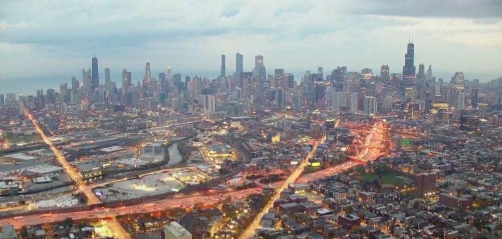 Chicago weather: Wintry mess arrives ahead of plunging temps