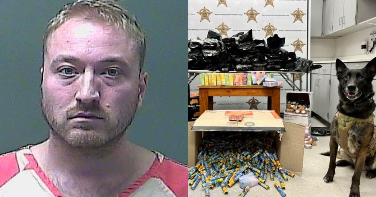 Wisconsin man arrested in Indiana after K9 detects drugs during traffic ...