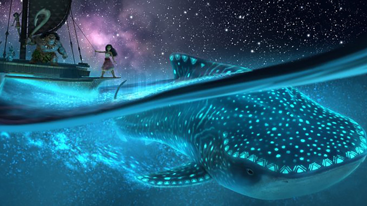 Fantasy Submarine with Giant Shark Stock Illustration