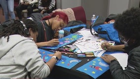 Bears and Cubs celebrate Black History Month with service project, art exhibit