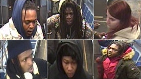 Violent robbery suspects sought in Red Line attack