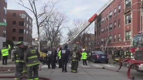 Early morning blaze in South Shore displaces 30 families