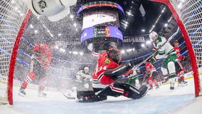 Marcus Foligno scores as Minnesota Wild edge the Chicago Blackhawks 2-1