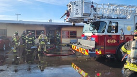 Fire erupts at Joliet's Fenton Motel, investigation underway