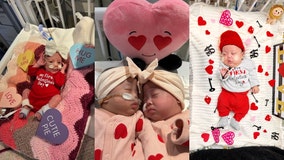 Tiny Valentines steal hearts at Advocate Children's Hospital's NICU