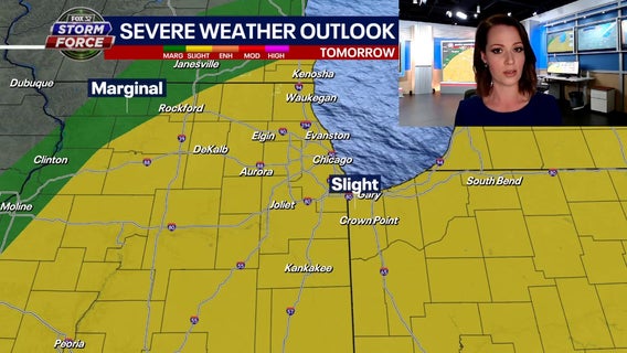 Chicago weather: Severe thunderstorms, tornadoes possible on Tuesday