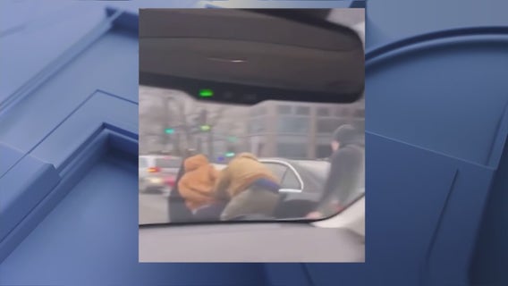 Chicago cops hit by getaway car during arrest in Streeterville