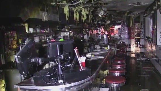 Chicago's iconic Palace Grill damaged by overnight fire