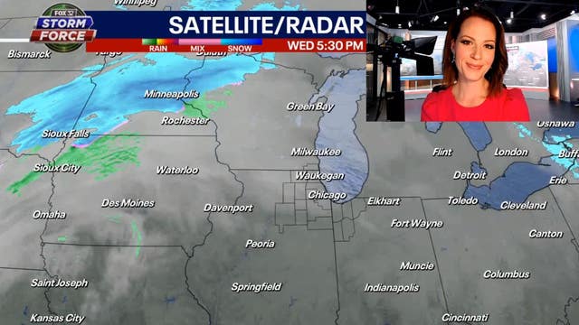 Chicago weather: System will bring rain, possible storms