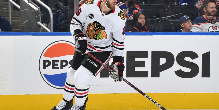 Chicago Blackhawks place defenseman Jarred Tinordi on injured reserve
