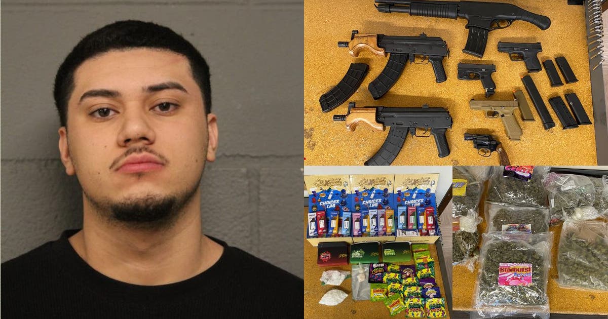 Cook County man on electronic monitoring for felony charges arrested ...