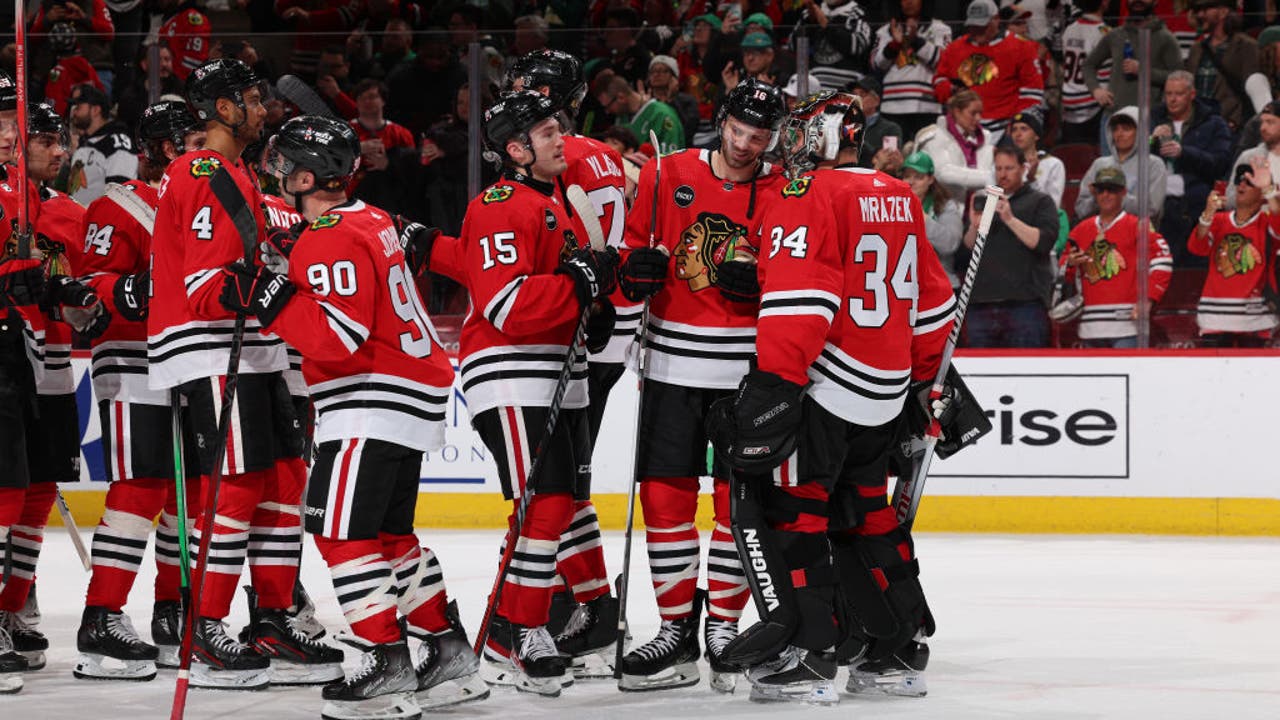 Donato, Korchinski, Anderson Score In 1:23 Span To Rally Blackhawks To ...