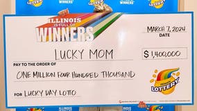 Illinois Lottery: 'Lucky Mom' wins $1.4M jackpot using child's birthday