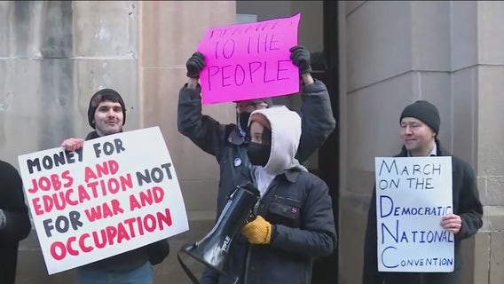 March on the DNC Coalition rallies after being denied protest permit