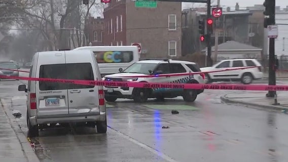 Several arrests made after shots fired, car crash in Brighton Park