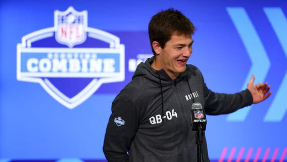 NFL Combine: How Drake Maye's personality won the day on Friday