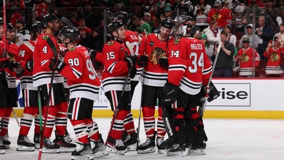 Donato, Korchinski, Anderson score in 1:23 span to rally Blackhawks to 5-2 win over Sharks