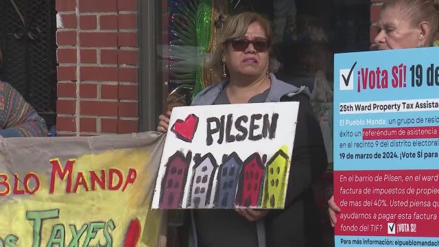 Activists in Pilsen push for property tax relief using TIF funds