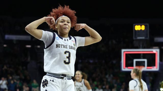 Hidalgo's historic night, including an NCAA-record 16 steals, leads Notre Dame past Akron