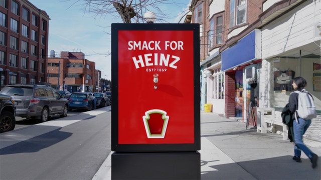Chicagoans get ketchup relief: Heinz to install 'smackable' billboards around town