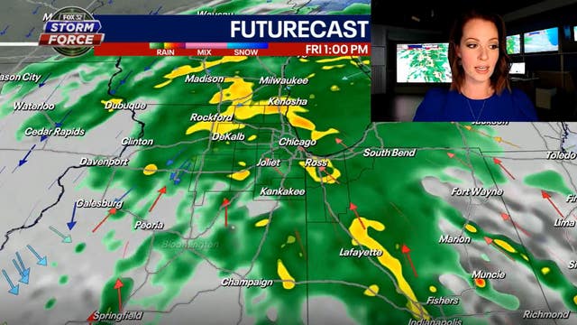 Chicago weather: Get ready for a soggy end to the workweek