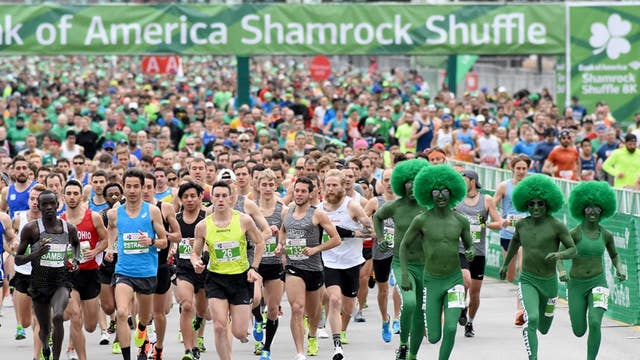 Runners celebrate start to spring season with 43rd annual Shamrock Shuffle