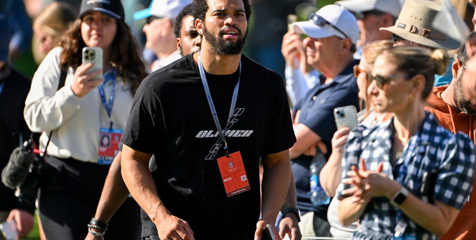 Caleb Williams holds pro day workout in front of prominent Chicago Bears contingent