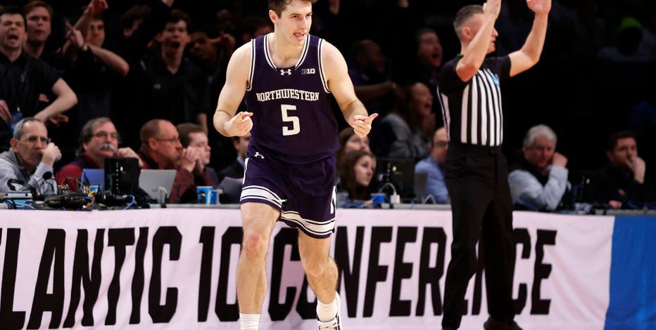 Northwestern, Ryan Langborg outlast FAU in overtime NCAA Tournament thriller