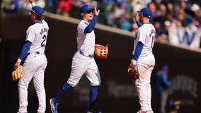 Crow-Armstrong homers for his first big league hit as the Cubs beat the Astros 3-1