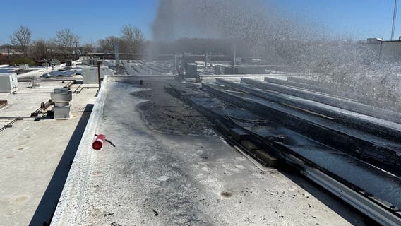 Solar panels spark blaze at dental manufacturing company in Alsip
