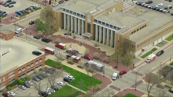 Elgin police station cleared after unknown substance prompted HazMat situation